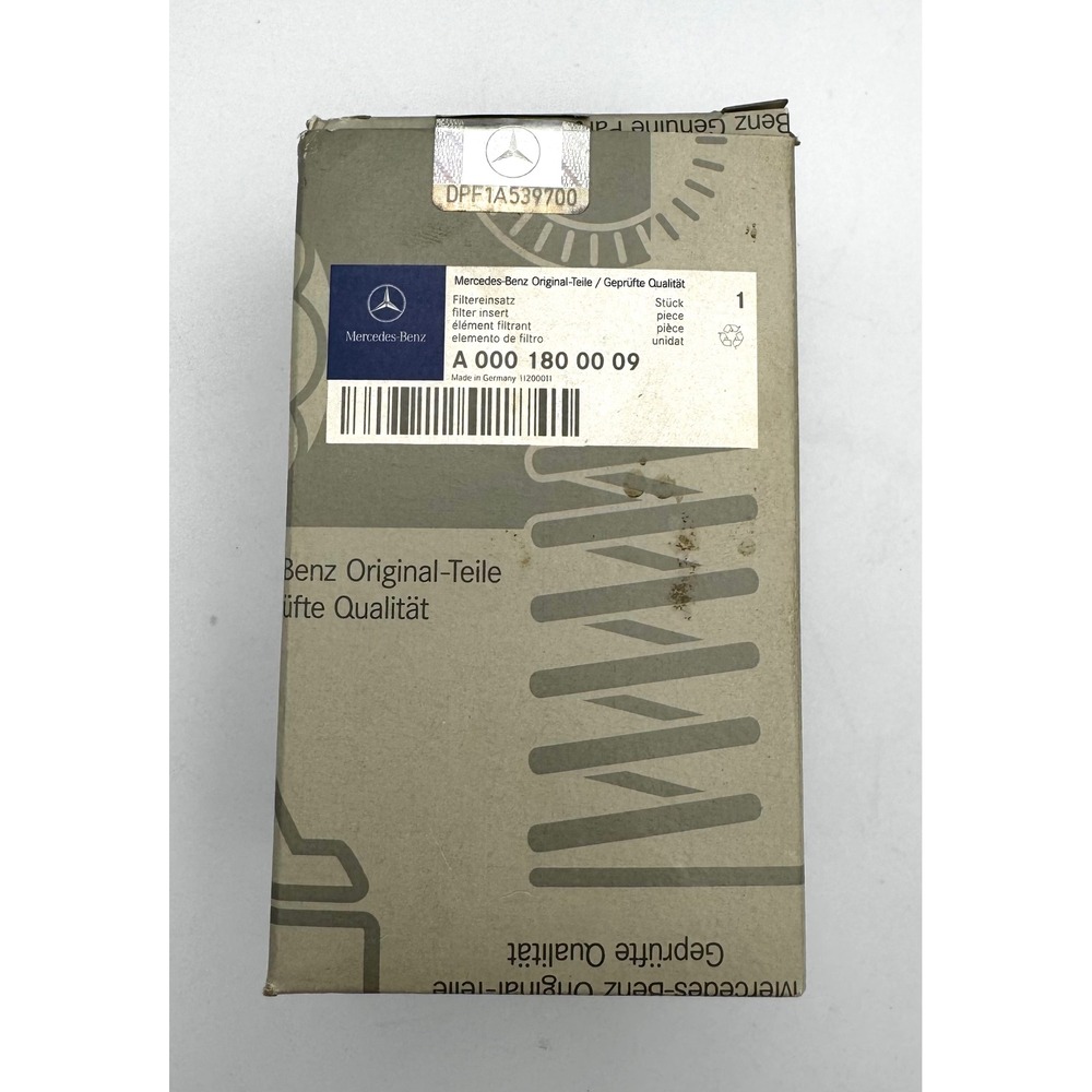 Genuine Mercedes-Benz Vintage Oil Filter Insert NOS OEM New in Box A0001800009
